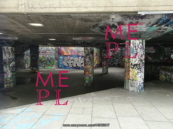 : South Bank undercroft London 2017 : South Bank undercroft London 2017
