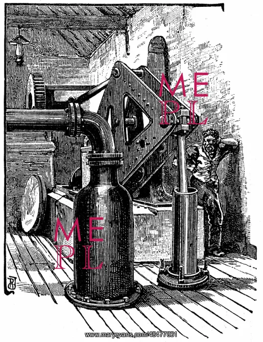 : South Durham Salt Works, England: pumping engine : South Durham Salt Works, England: pumping engine