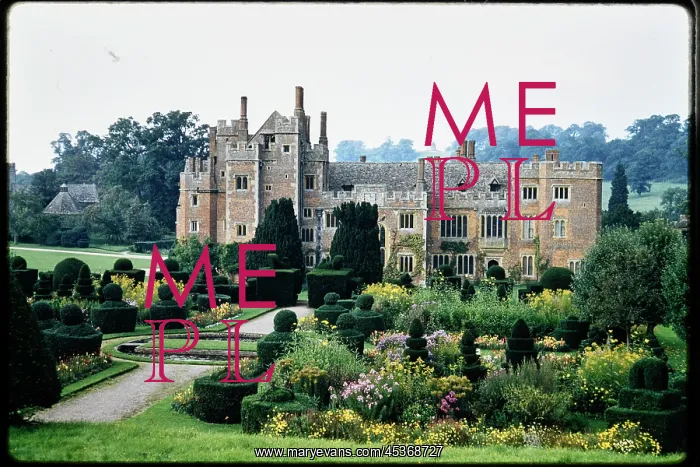 : The south elevation of Compton Wynyates manor : The south elevation of Compton Wynyates manor