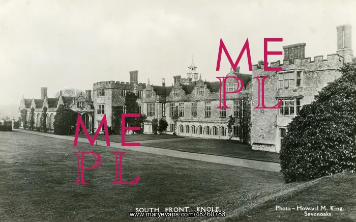 : South Front, Knowle House, Sevenoaks, Kent : South Front, Knowle House, Sevenoaks, Kent