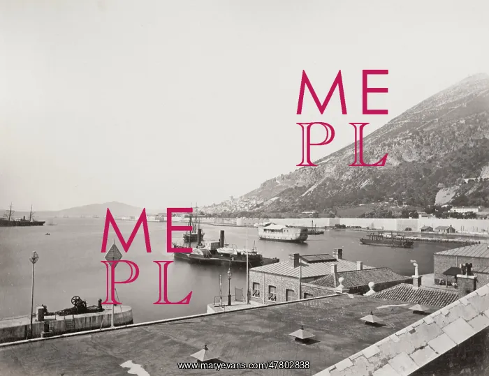 : The South Mole, harbour, Strait of Gibraltar : The South Mole, harbour, Strait of Gibraltar