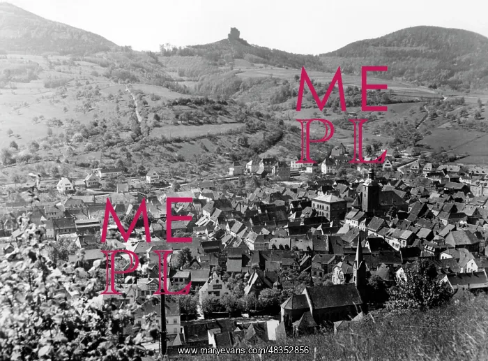 : South Palatinate cityscape, 1943 : South Palatinate cityscape, 1943
