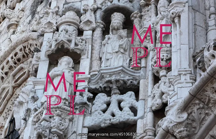 : South Portal, Jeronimos Monastery, Lisbon, Portugal : South Portal, Jeronimos Monastery, Lisbon, Portugal