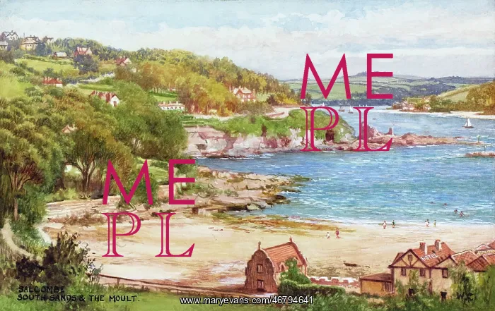 : South Sands and The Moult, Salcombe, Devon : South Sands and The Moult, Salcombe, Devon