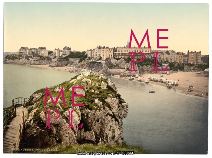 : South sands, Tenby, Wales : South sands, Tenby, Wales