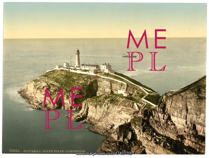 : South Stack Lighthouse, Holyhead, Wales : South Stack Lighthouse, Holyhead, Wales