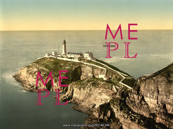 : South Stack - lighthouse - water - Wales : South Stack - lighthouse - water - Wales
