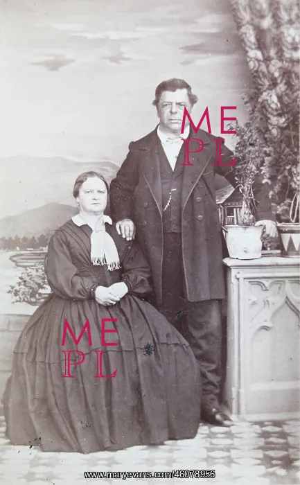: South Tyrolean couple. Full figure 1865 : South Tyrolean couple. Full figure 1865