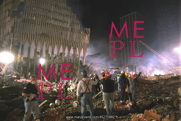 : On the south west area of Ground Zero a bucket : On the south west area of Ground Zero a bucket