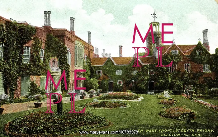: South West Front, St Osyth Priory, Clacton-on-Sea, Essex : South West Front, St Osyth Priory, Clacton-on-Sea, Essex