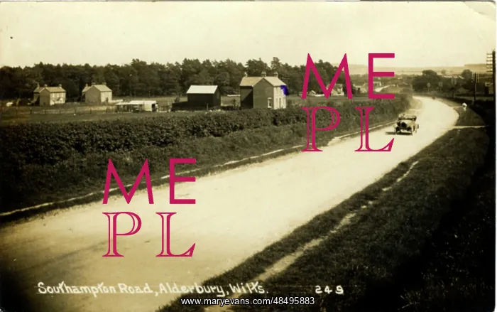 : Southampton Road, Alderbury, Wiltshire : Southampton Road, Alderbury, Wiltshire