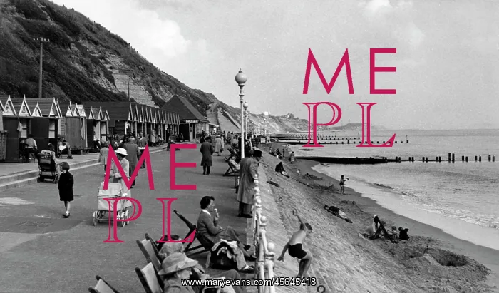  : Southbourne, the Promenade c1955