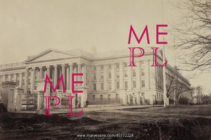 : Southeast corner of the Treasury Buildings : Southeast corner of the Treasury Buildings