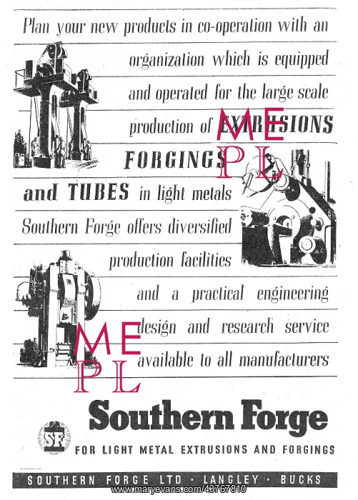 : Southern Forge Ltd. Forgings & Tubes For : Southern Forge Ltd. Forgings & Tubes For