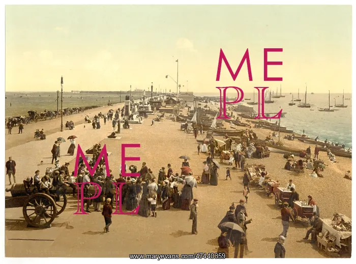 : Southsea beach, England : Southsea beach, England
