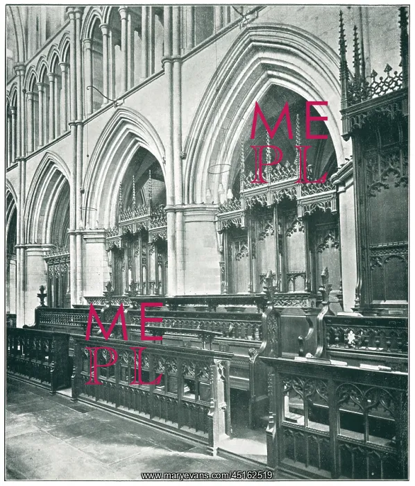 : Southwark Cathedral Canons Stalls : Southwark Cathedral Canons Stalls