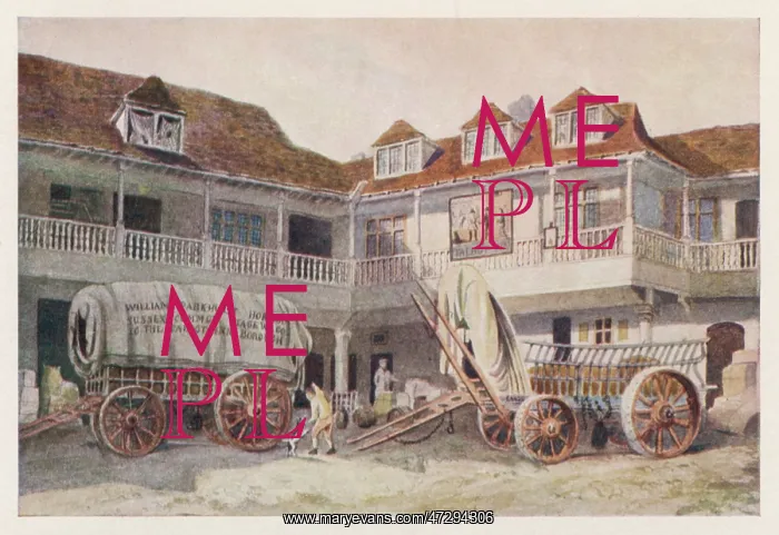 : SOUTHWARK / TABARD INN : SOUTHWARK / TABARD INN