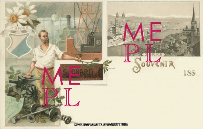 : Souvenir / Advertising / Greetings postcard from Zurich : Souvenir / Advertising / Greetings postcard from Zurich