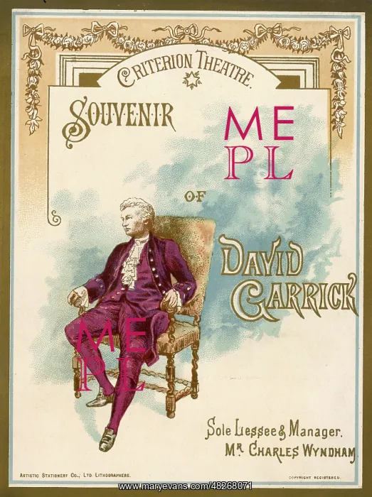 : Souvenir of David Garrick performed by Charles Wyndham : Souvenir of David Garrick performed by Charles Wyndham