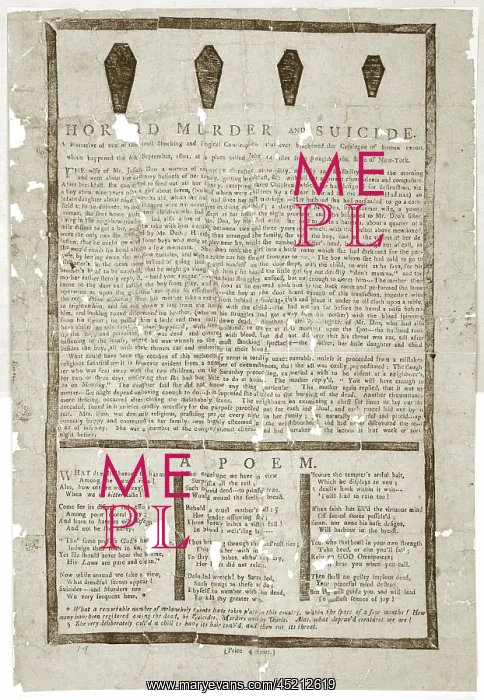 : Souvenir of a murder with coffin drawings ? : Souvenir of a murder with coffin drawings ?