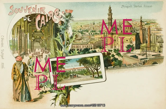 : Souvenir postcard from Cairo : Souvenir postcard from Cairo