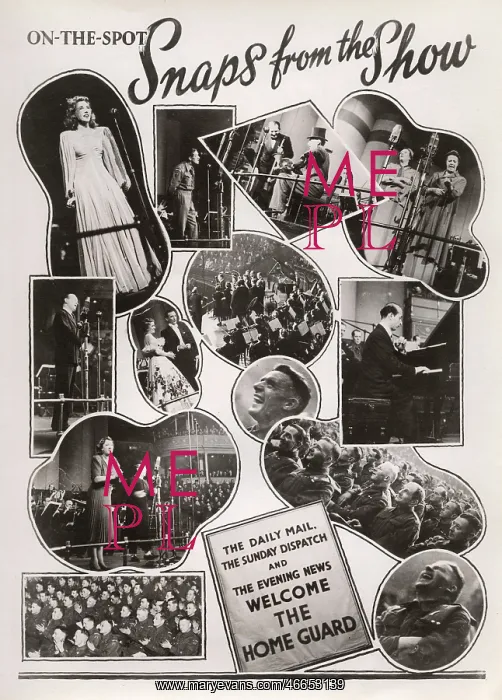 : Souvenir Programme for the Home Guard Stand Down concert : Souvenir Programme for the Home Guard Stand Down concert