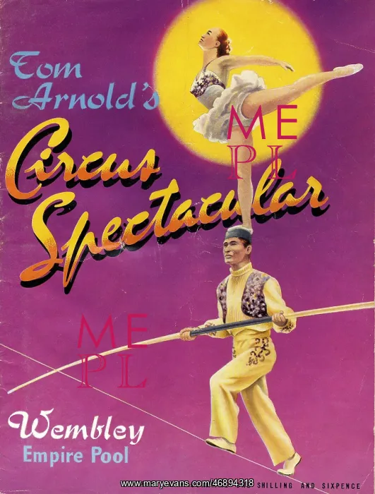 : Souvenir programme for Tom Arnold Circus Spectacular : Souvenir programme for Tom Arnold Circus Spectacular