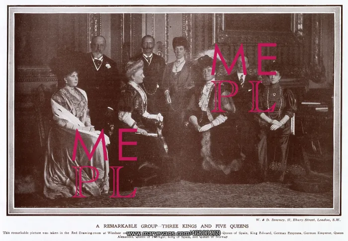 : Eight Sovereigns at Windsor Castle 1907 : Eight Sovereigns at Windsor Castle 1907