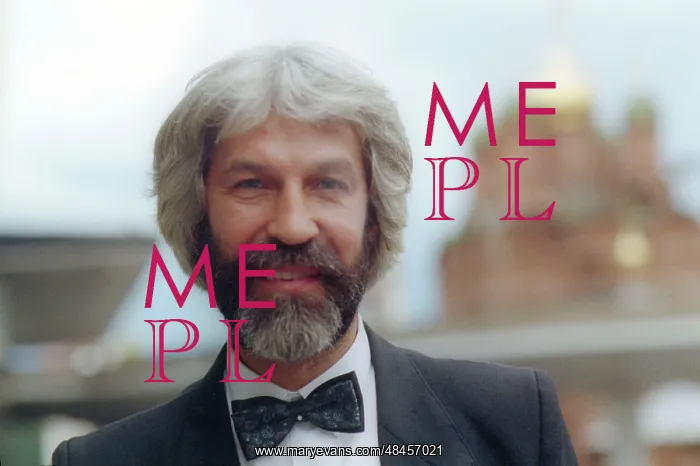 : Soviet actor Boris Khmelnitsky, 1991 : Soviet actor Boris Khmelnitsky, 1991