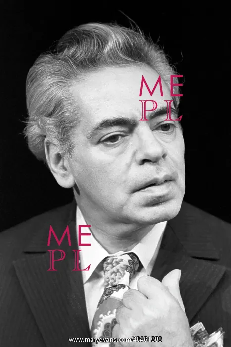 : Soviet actor and comedian Arkady Raikin, 1972 : Soviet actor and comedian Arkady Raikin, 1972