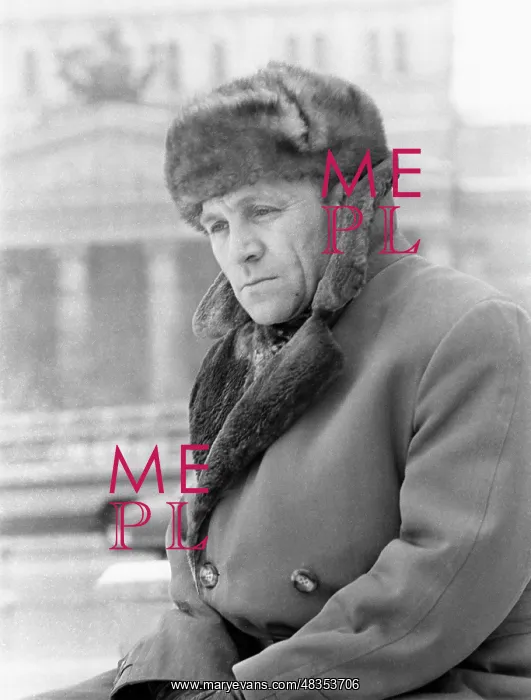 : Soviet actor M. Ulyanov : Soviet actor M. Ulyanov