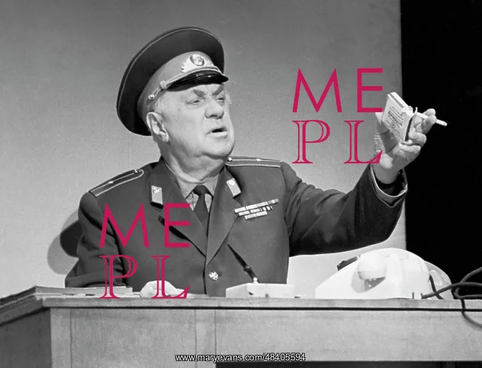 : Soviet actor Mikhail Zharov on stage at Maly Theatre, 1972 : Soviet actor Mikhail Zharov on stage at Maly Theatre, 1972