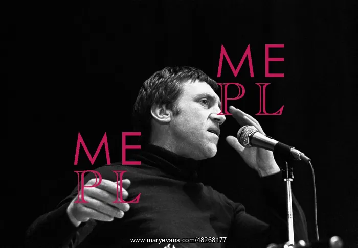 : Soviet actor and singer Vladimir Vysotsky, 1979 : Soviet actor and singer Vladimir Vysotsky, 1979