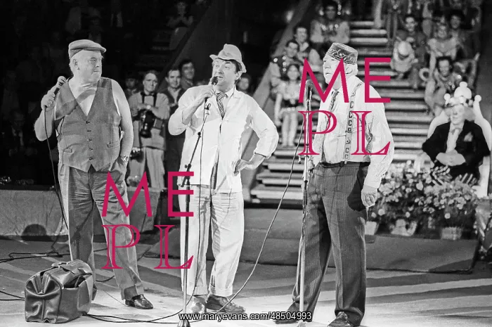 : Soviet actors Morgunov, Vitsin and Nikulin at : Soviet actors Morgunov, Vitsin and Nikulin at