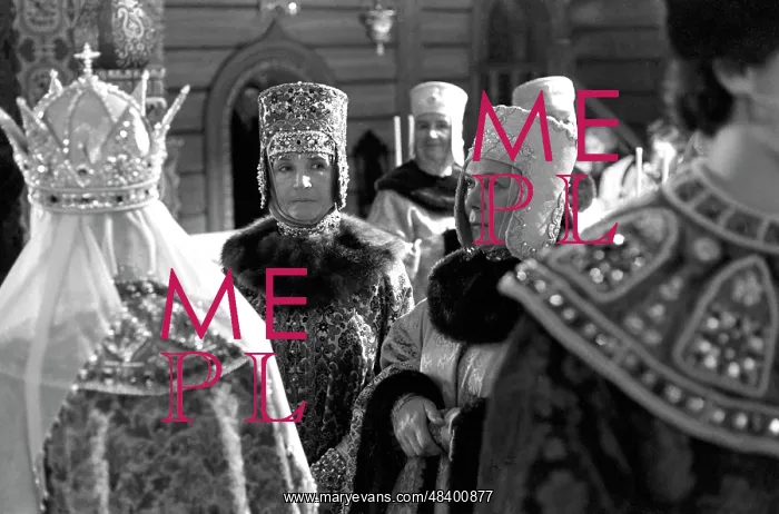 : Soviet actress Tamara Makarova as Peter I mother, 1979 : Soviet actress Tamara Makarova as Peter I mother, 1979