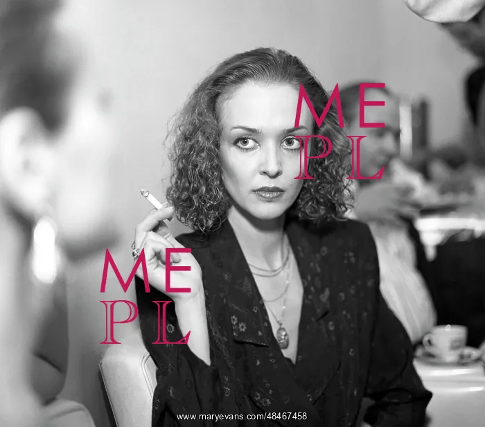 : Soviet actress Veronika Izotova, 1991 : Soviet actress Veronika Izotova, 1991