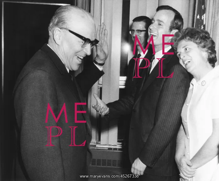 : Soviet UN Ambassador Jacob Malik welcomes George : Soviet UN Ambassador Jacob Malik welcomes George
