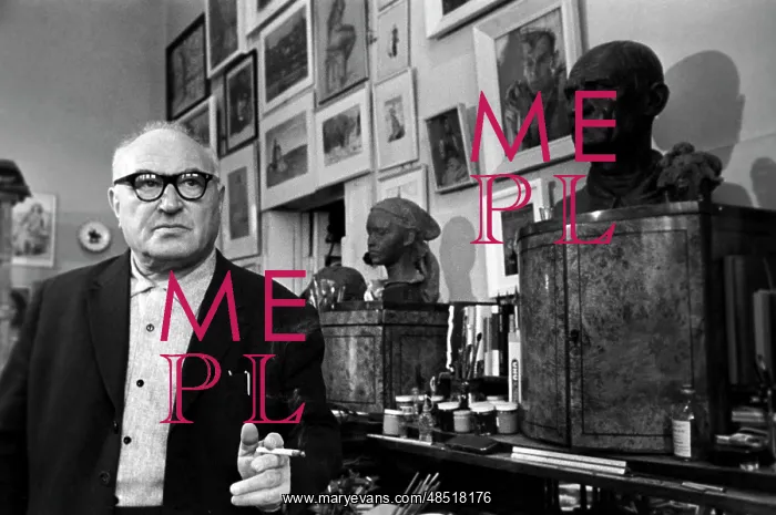 : Soviet artist Yevgeny Kibrik : Soviet artist Yevgeny Kibrik