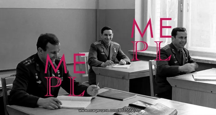 : Soviet astronauts Y.A. Gagarin, V.F. Bykovsky : Soviet astronauts Y.A. Gagarin, V.F. Bykovsky