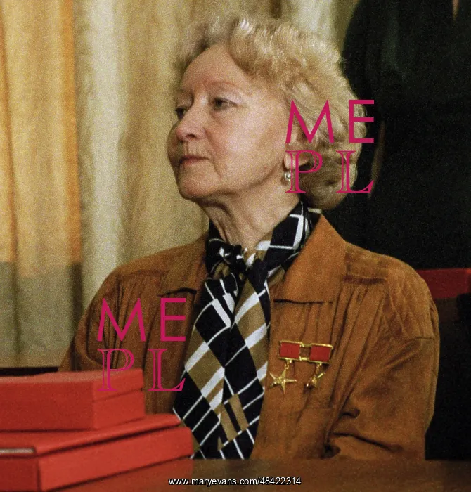 : Soviet ballet dancer Galina Ulanova, 1980 : Soviet ballet dancer Galina Ulanova, 1980