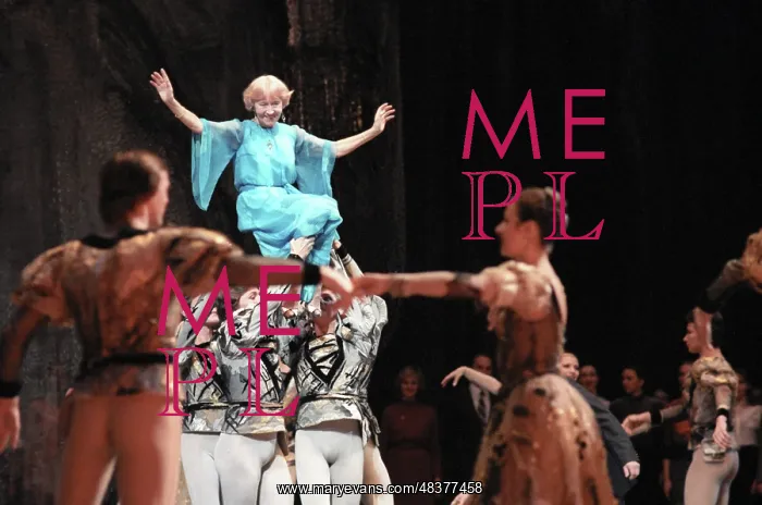 : Soviet ballet dancer Galina Ulanova 75th birthday, 1985 : Soviet ballet dancer Galina Ulanova 75th birthday, 1985