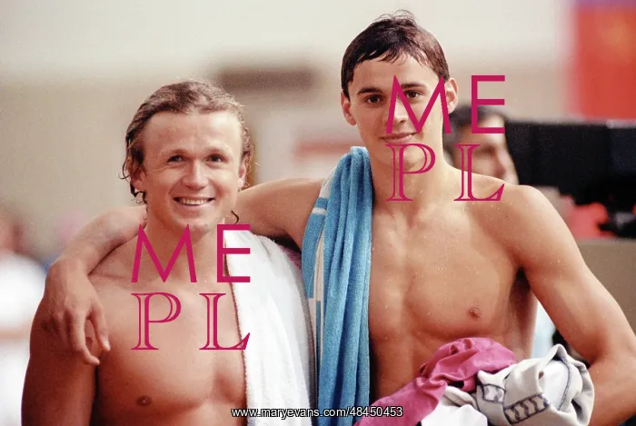 : Soviet breaststroke swimmer Dmitry Volkov and : Soviet breaststroke swimmer Dmitry Volkov and