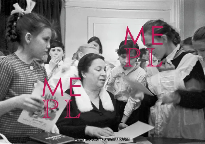 : Soviet children?s writer Agniya Barto, 1966 : Soviet children?s writer Agniya Barto, 1966