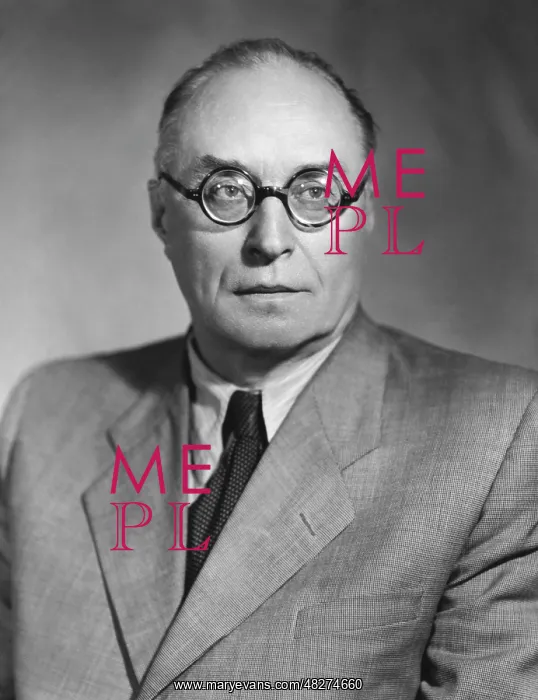 : Soviet choirmaster Alexander Sveshnikov, 1953 : Soviet choirmaster Alexander Sveshnikov, 1953
