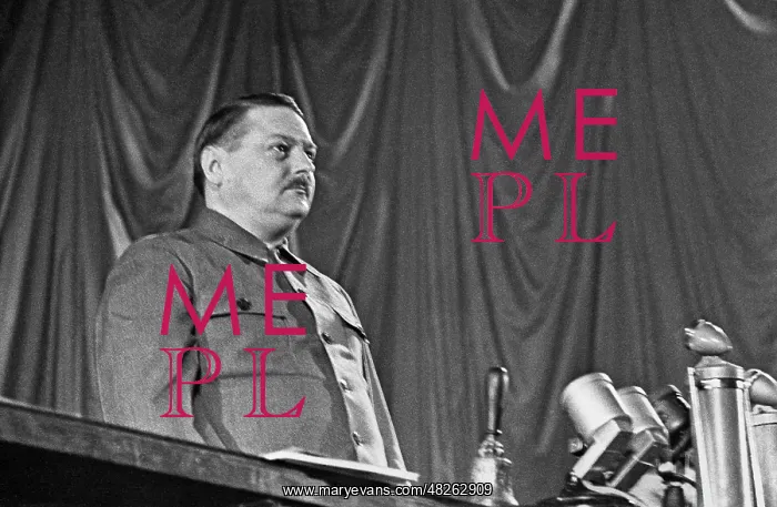 : Soviet Communist Party leader Andrey Zhdanov : Soviet Communist Party leader Andrey Zhdanov