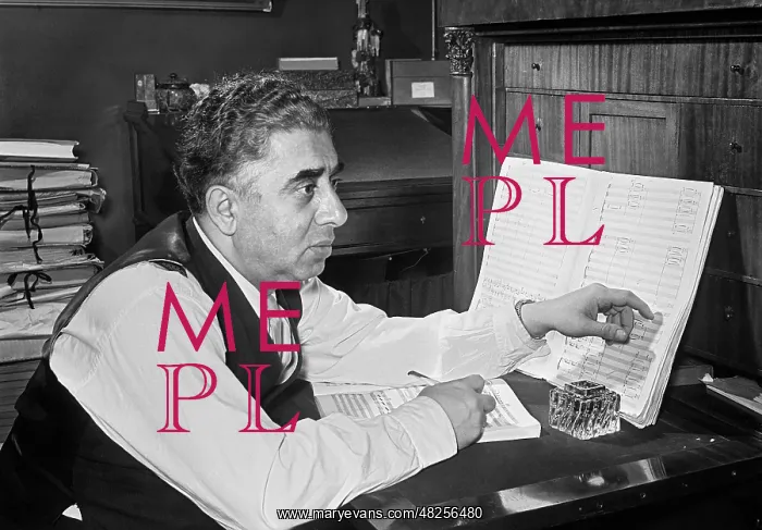 : Soviet composer A. Khachaturyan : Soviet composer A. Khachaturyan