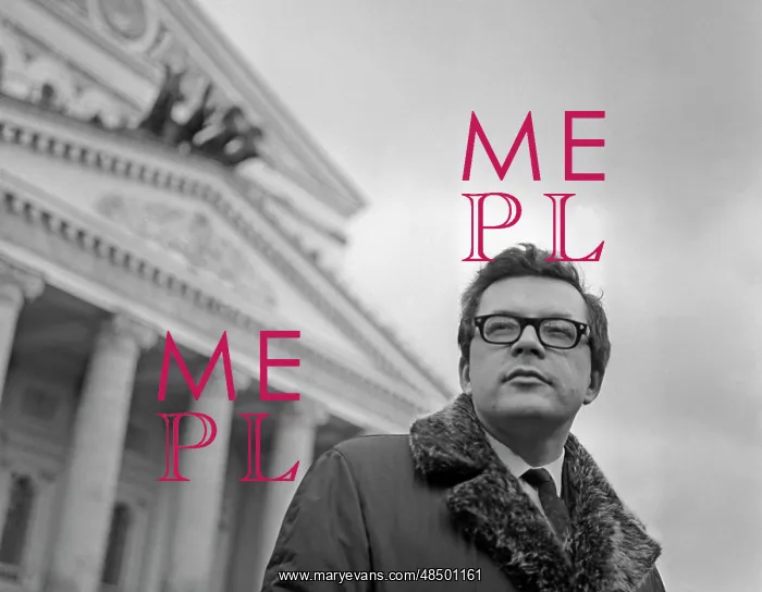 : Soviet composer Andrei Petrov, 1968 : Soviet composer Andrei Petrov, 1968