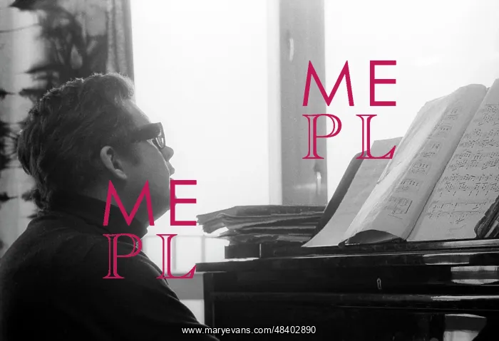 : Soviet composer Andrei Petrov, 1971 : Soviet composer Andrei Petrov, 1971