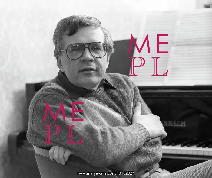 : Soviet composer Andrei Petrov, 1988 : Soviet composer Andrei Petrov, 1988