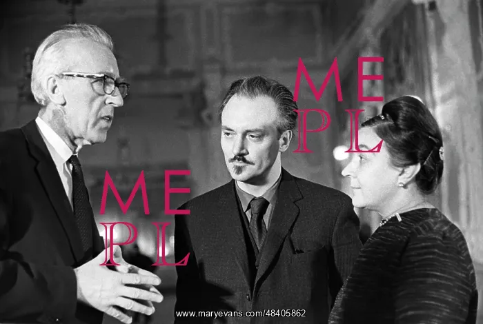 : Soviet composer Dmitry Kabalevsky and UK composer : Soviet composer Dmitry Kabalevsky and UK composer